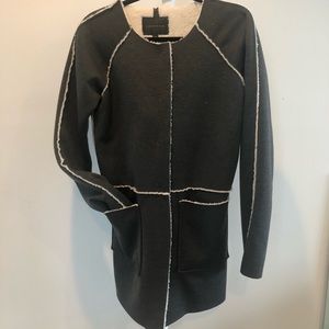 SANCTUARY Jacket / Sweater Cozy Gray sz S